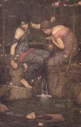 John William Waterhouse, Nymphs finding the Head of Orpheus (mk41)